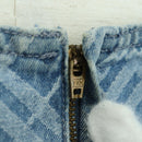 BURBERRY Nova Check One Piece Denim Blue Auth LNZ046V-10