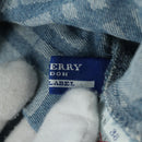 BURBERRY Nova Check One Piece Denim Blue Auth LNZ046V-16