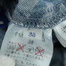 BURBERRY Nova Check One Piece Denim Blue Auth LNZ046V-17