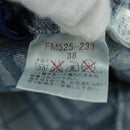 BURBERRY Nova Check One Piece Denim Blue Auth LNZ046V-18