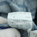 BURBERRY Nova Check One Piece Denim Blue Auth LNZ046V-19