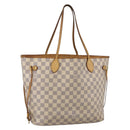 LOUIS VUITTON Damier Azur Neverfull MM Tote Bag N41605 LV Auth LNZ052-1