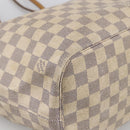 LOUIS VUITTON Damier Azur Neverfull MM Tote Bag N41605 LV Auth LNZ052-14