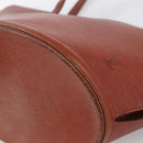 LOUIS VUITTON Epi Saint Jacques Shopping Bag Brown M52263 LV Auth LNZ054-9