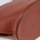 LOUIS VUITTON Epi Saint Jacques Shopping Bag Brown M52263 LV Auth LNZ054-14
