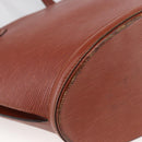 LOUIS VUITTON Epi Saint Jacques Shopping Bag Brown M52263 LV Auth LNZ054-16