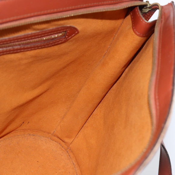 LOUIS VUITTON Epi Saint Jacques Shopping Bag Brown M52263 LV Auth LNZ054