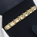 Christian Dior Trotter Canvas Day Planner Cover Navy Gold Auth LNZ057-19