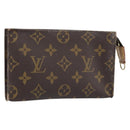 LOUIS VUITTON Monogram Bucket PM Accessory Pouch LV Auth LNZ059-1