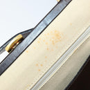 BURBERRY Nova Check Shoulder Bag Wool Beige Gold Auth LNZ061A-17