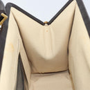 BURBERRY Nova Check Shoulder Bag Wool Beige Gold Auth LNZ061A-19