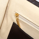 BURBERRY Nova Check Shoulder Bag Wool Beige Gold Auth LNZ061A-21