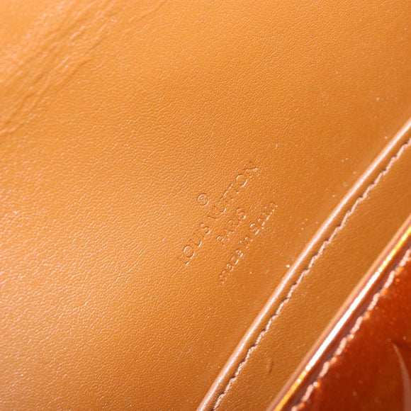 LOUIS VUITTON Monogram Vernis Thompson Street Bag Bronze M91124 LV Auth LNZ063