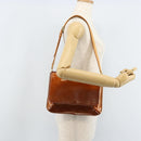 LOUIS VUITTON Monogram Vernis Thompson Street Bag Bronze M91124 LV Auth LNZ063-23