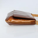 LOUIS VUITTON Monogram Vernis Thompson Street Bag Bronze M91124 LV Auth LNZ063-3