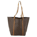 LOUIS VUITTON Monogram Sac Shopping Tote Bag M51108 LV Auth LNZ066-13