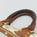 LOUIS VUITTON Monogram Multicolor Alma Hand Bag White M92647 LV Auth LNZ070-8