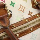 LOUIS VUITTON Monogram Multicolor Alma Hand Bag White M92647 LV Auth LNZ070-5
