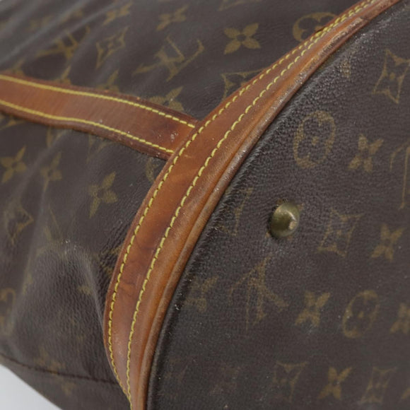 LOUIS VUITTON Monogram Bucket GM Shoulder Bag M42236 LV Auth LNZ072