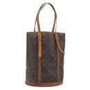 LOUIS VUITTON Monogram Bucket GM Shoulder Bag M42236 LV Auth LNZ072-1