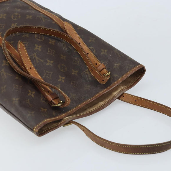 LOUIS VUITTON Monogram Bucket GM Shoulder Bag M42236 LV Auth LNZ072