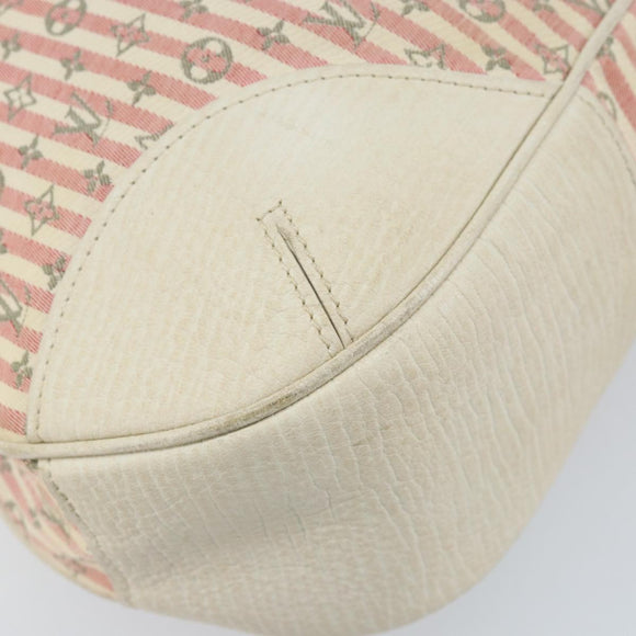 LOUIS VUITTON Mini Lin Marina GM Bag Croisette 2way Pink M95493 LV Auth LNZ087A