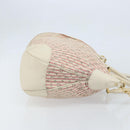 LOUIS VUITTON Mini Lin Marina GM Bag Croisette 2way Pink M95493 LV Auth LNZ087A-3