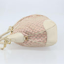 LOUIS VUITTON Mini Lin Marina GM Bag Croisette 2way Pink M95493 LV Auth LNZ087A-4