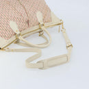 LOUIS VUITTON Mini Lin Marina GM Bag Croisette 2way Pink M95493 LV Auth LNZ087A-8