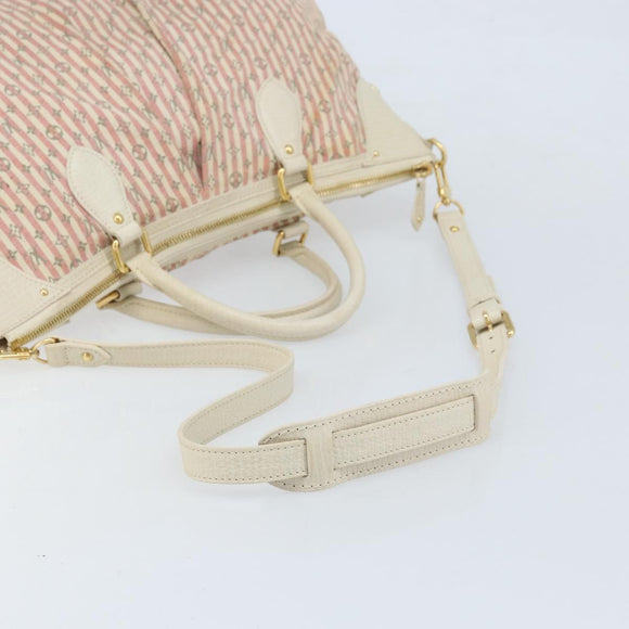 LOUIS VUITTON Mini Lin Marina GM Bag Croisette 2way Pink M95493 LV Auth LNZ087A