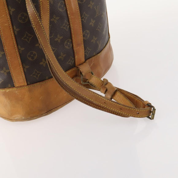 LOUIS VUITTON Monogram Randonnee GM Shoulder Bag M42244 LV Auth LNZ091