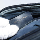 GUCCI GG Supreme Sherry Line Boston Bag PVC Navy Gold 012 3842 33 39 Auth LNZ094-12