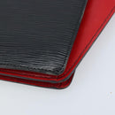 LOUIS VUITTON Epi Bicolor Varenne Hand Bag Black Red M52387 LV Auth LNZ095-15
