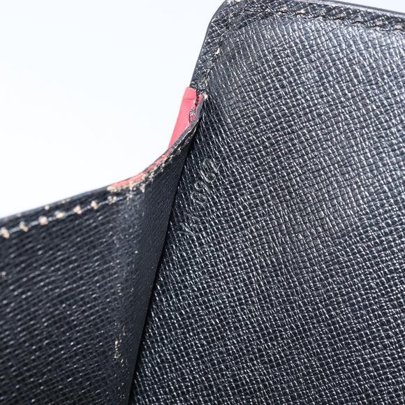 LOUIS VUITTON Epi Bicolor Varenne Hand Bag Black Red M52387 LV Auth LNZ095