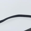Christian Dior Trotter Canvas Shoulder Bag Navy Gold Auth LNZ096-8