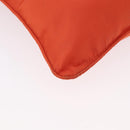 PRADA Shoulder Bag Nylon Orange Silver Auth LNZ1001-16