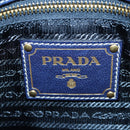 PRADA Umhängetasche Nylon Marine Gold Auth LNZ1002A-21