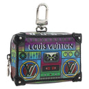 LOUIS VUITTON LV Stereo Bag Charm Leather Multicolor M02395 LV Auth LNZ1004M-1