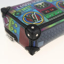 LOUIS VUITTON LV Stereo Bag Charm Leather Multicolor M02395 LV Auth LNZ1004M-14