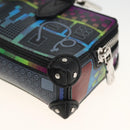 LOUIS VUITTON LV Stereo Bag Charm Leather Multicolor M02395 LV Auth LNZ1004M-15