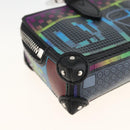 LOUIS VUITTON LV Stereo Bag Charm Leather Multicolor M02395 LV Auth LNZ1004M-16