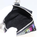 LOUIS VUITTON LV Stereo Bag Charm Leather Multicolor M02395 LV Auth LNZ1004M-10