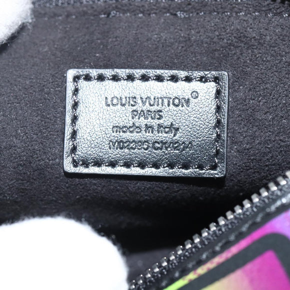 LOUIS VUITTON LV Stereo Tasbedel Leer Meerkleurig M02395 LV Auth LNZ1004M
