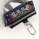 LOUIS VUITTON LV Stereo Bag Charm Leather Multicolor M02395 LV Auth LNZ1004M-5
