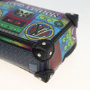 LOUIS VUITTON LV Stereo Bag Charm Leather Multicolor M02395 LV Auth LNZ1004M-8