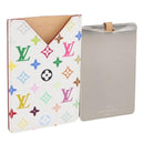 LOUIS VUITTON Monogram Multicolor Etui Miroir White M92651 LV Auth LNZ1007V-1