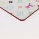LOUIS VUITTON Monogram Multicolor Etui Miroir White M92651 LV Auth LNZ1007V-16