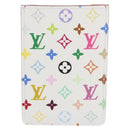 LOUIS VUITTON Monogram Multicolor Etui Miroir White M92651 LV Auth LNZ1007V-2