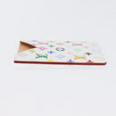 LOUIS VUITTON Monogram Multicolor Etui Miroir White M92651 LV Auth LNZ1007V-4