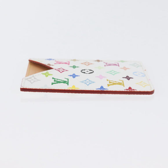 LOUIS VUITTON Monogram Multicolor Etui Miroir White M92651 LV Auth LNZ1007V
